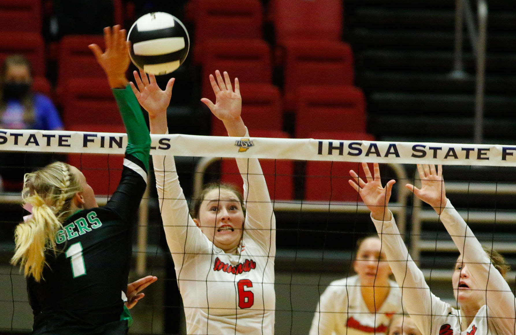 Gallery: 4A volleyball state final: Munster vs. Yorktown